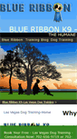 Mobile Screenshot of blueribbon-k9.com
